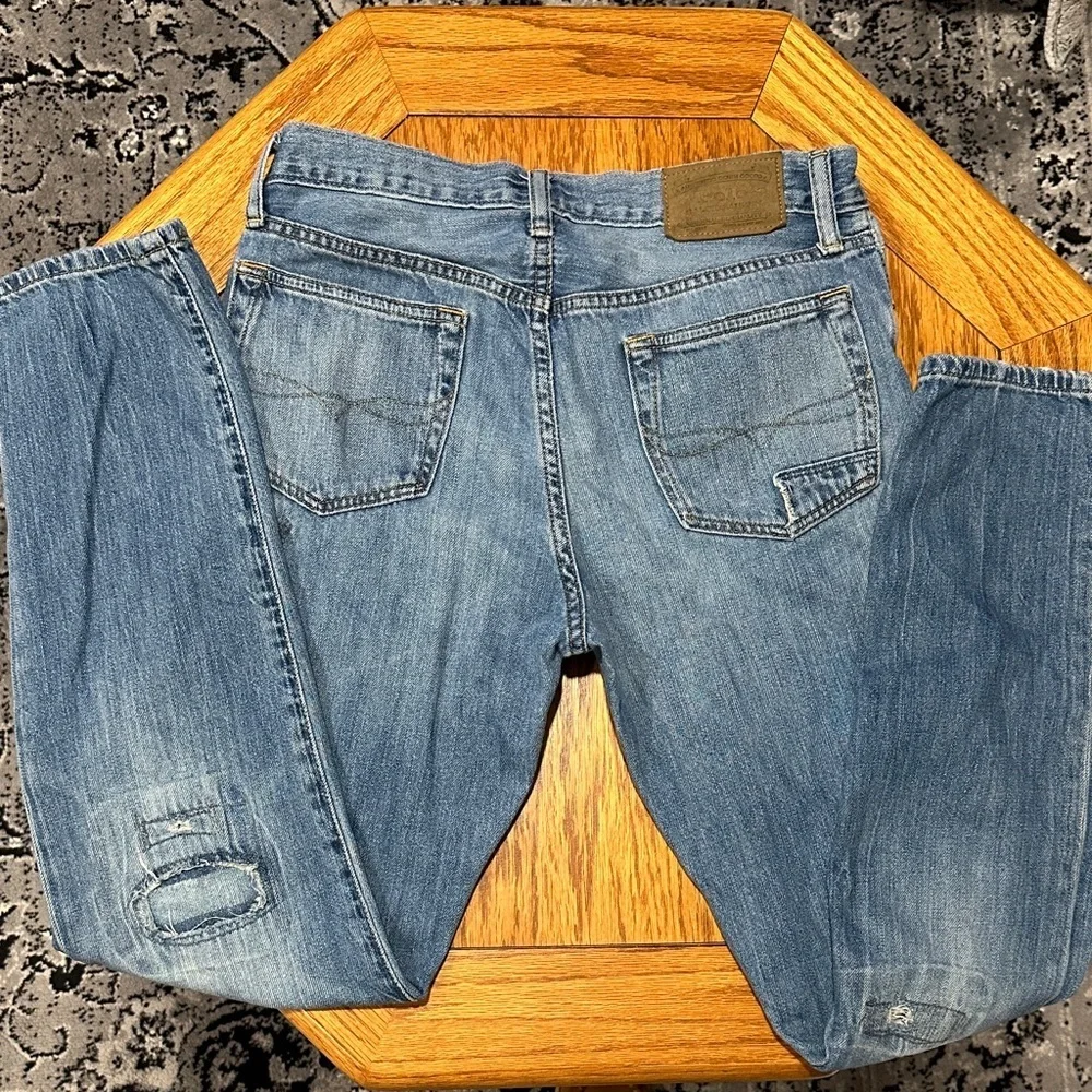 *POLO RALPH LAUREN* Boys Light Wash Sullivan Slim Distressed Jeans Size 18